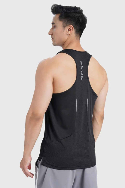 Sprint Running Tank Black