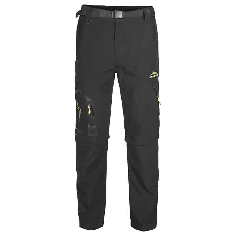Quick-Drying Detachable Men's Hiking Pants - Convertible Zip-Off Shorts