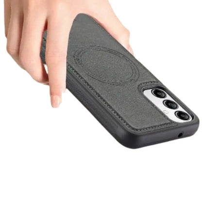 2-in-1 Leather Case for Samsung Series (Black) Habicare