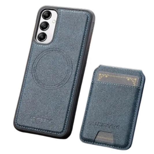 2-in-1 Leather Case for Samsung Series (Blue) Habicare