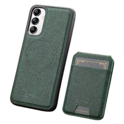 2-in-1 Leather Case for Samsung (Green) Habicare