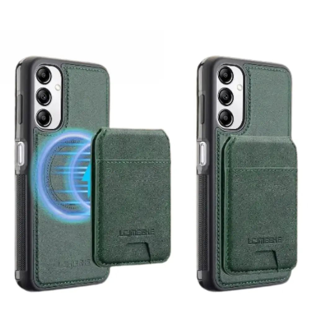 2-in-1 Leather Case for Samsung (Green) Habicare