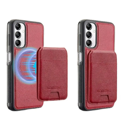 2-in-1 Leather Case for Samsung Series (Red) Habicare