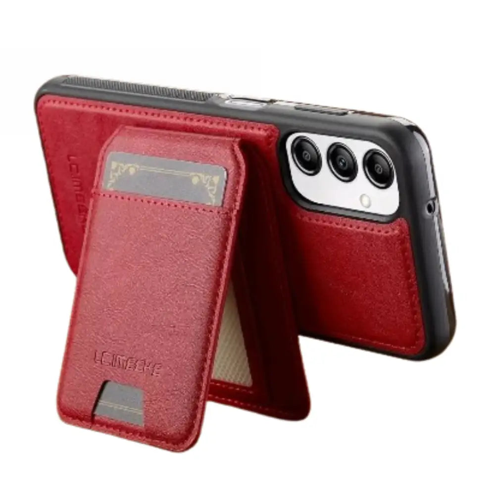 2-in-1 Leather Case for Samsung Series (Red) Habicare