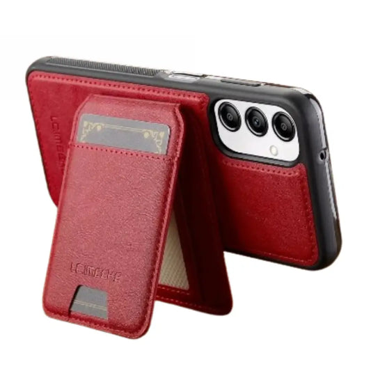 2-in-1 Leather Case for Samsung Series (Red) Habicare