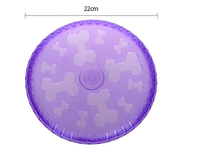New Frisbee Flying Disc Tooth Resistant Outdoor Pet Dog Training Fetch Toy dealonline.co.nz