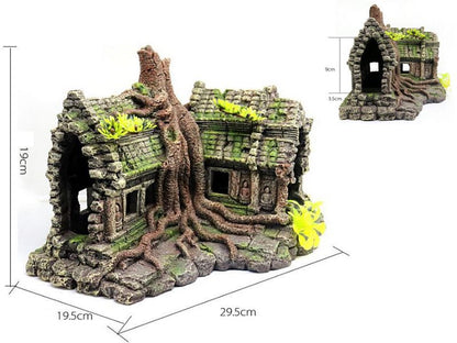 Fish Tank Decoration / Aquarium Ornament, TREE HOUSE dealonline.co.nz