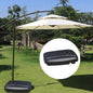 60L Universal Offset Umbrella Base with Wheels for Weighted Stand dealonline.co.nz
