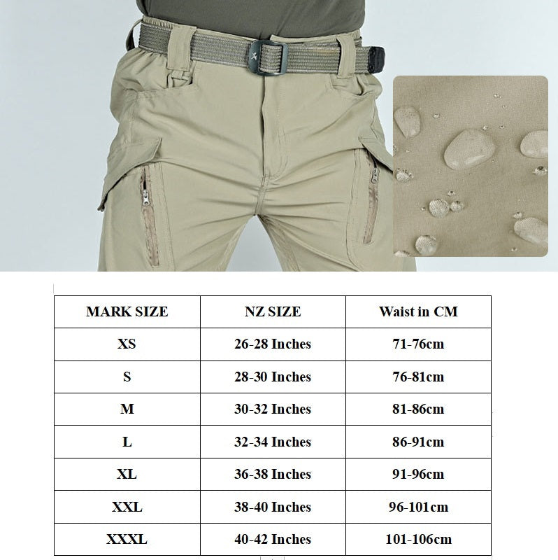 Men's Tactical Shorts Water Resistant Flex Ripstop Cargo Lightweight Hiking dealonline.co.nz