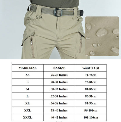 Men's Tactical Shorts Water Resistant Flex Ripstop Cargo Lightweight Hiking dealonline.co.nz