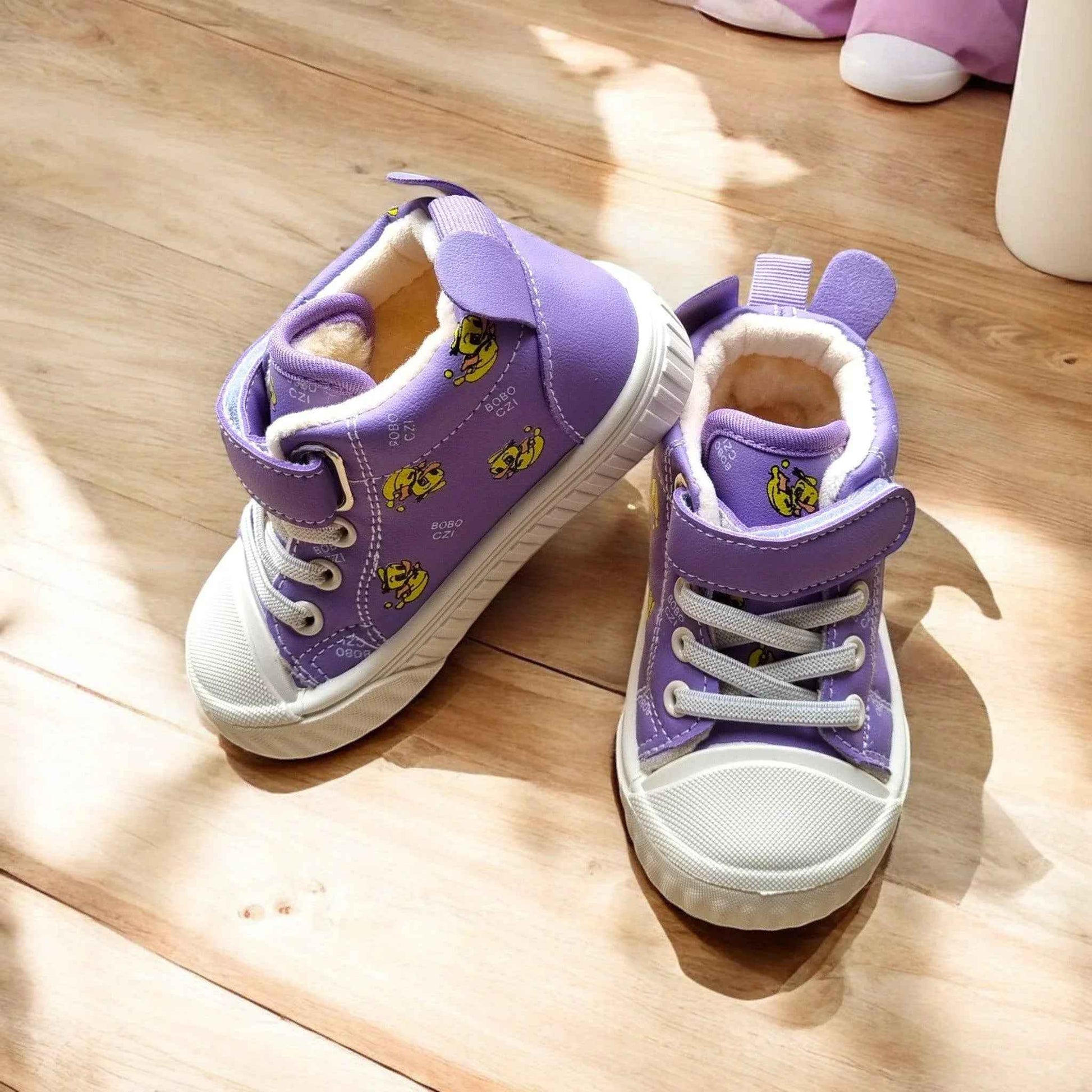 Plush High-Tops – Soft, Secure & Playful
