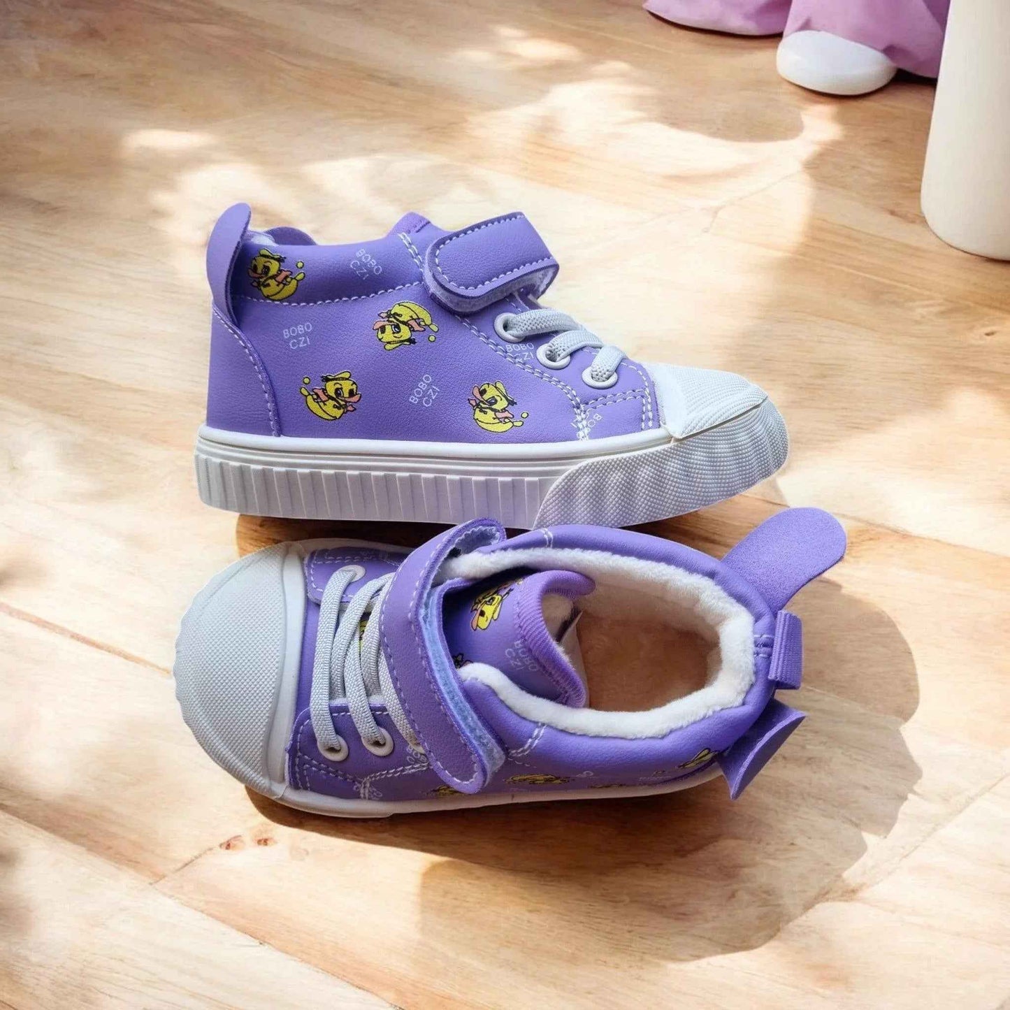 Plush High-Tops – Soft, Secure & Playful