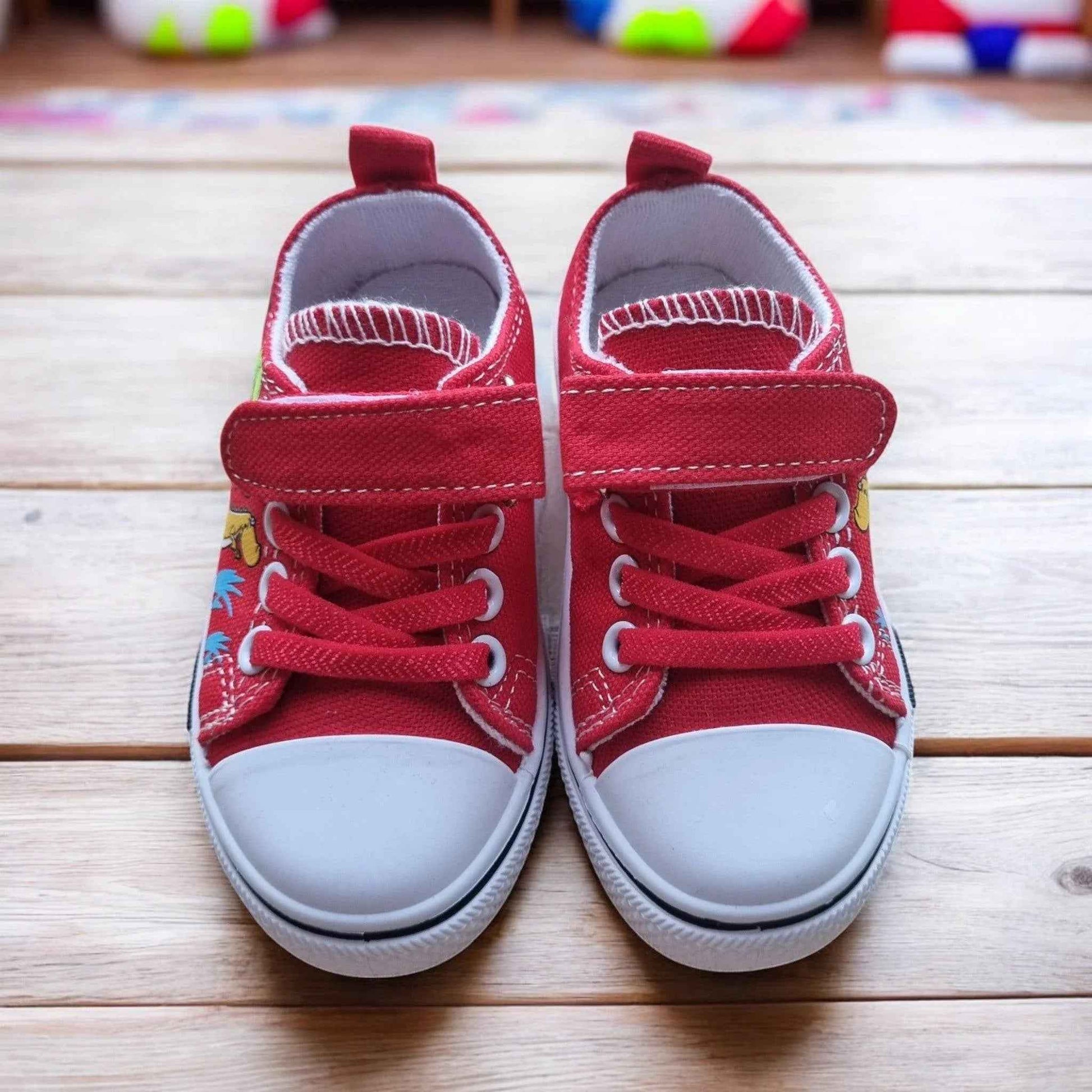 DinoTeam Canvas Sneakers – Colourful & Comfy