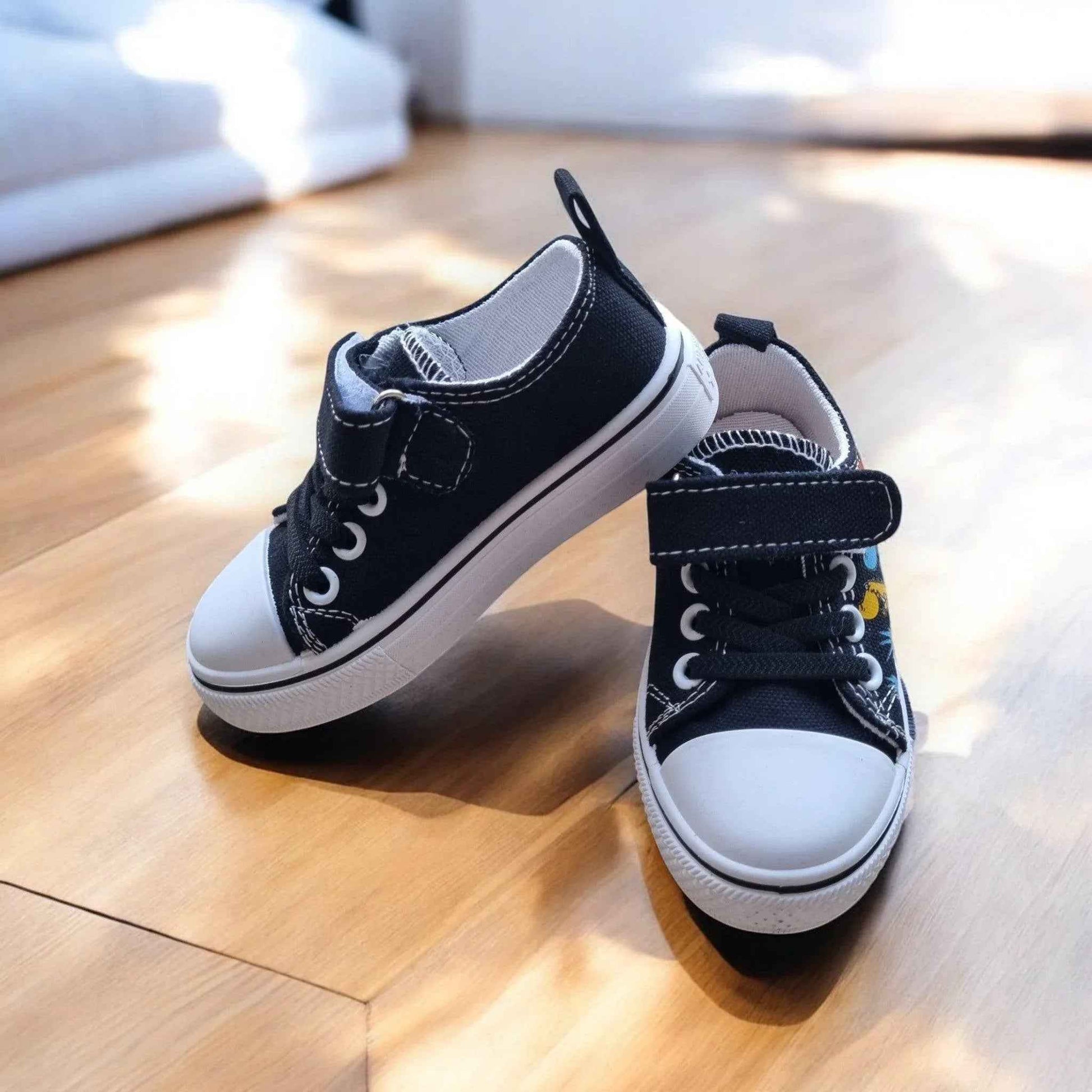 DinoTeam Canvas Sneakers – Colourful & Comfy