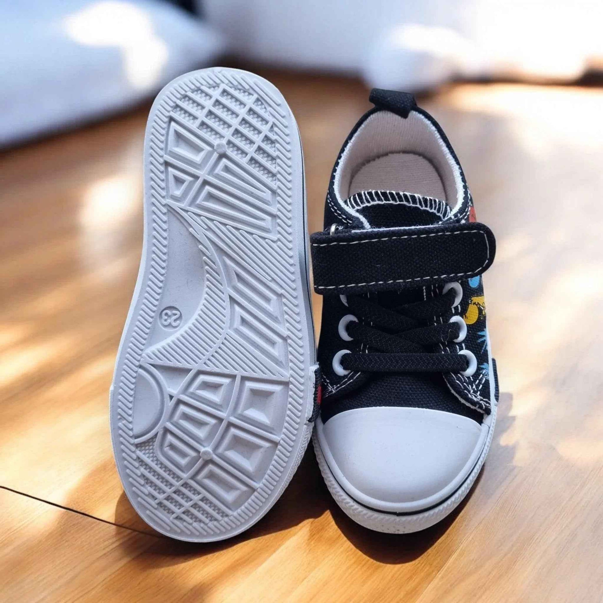 DinoTeam Canvas Sneakers – Colourful & Comfy