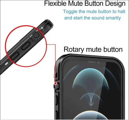 iPhone 12 Pro Waterproof Case Redpepper Full Protective Cover