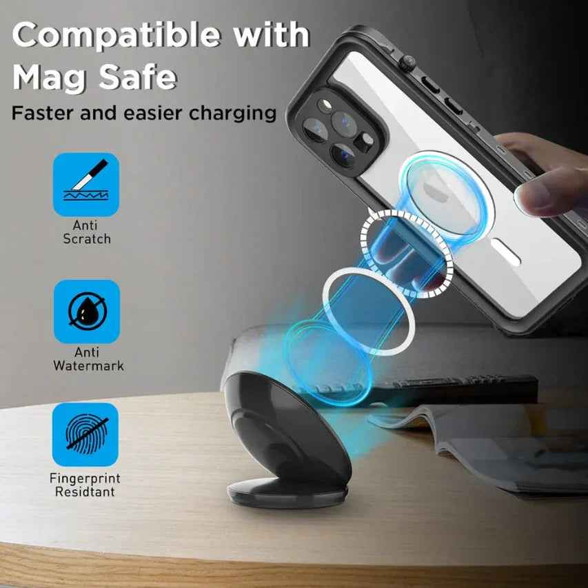 RedPepper Waterproof MagSafe Case for iPhone 15 Pro