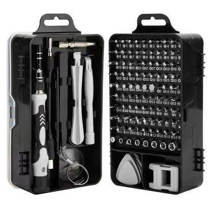 Magnetic Precision Screwdriver Set – 115 in 1  Multi Tool Kit for Electronics & DIY Repair DFWJ5013 - ShopHub