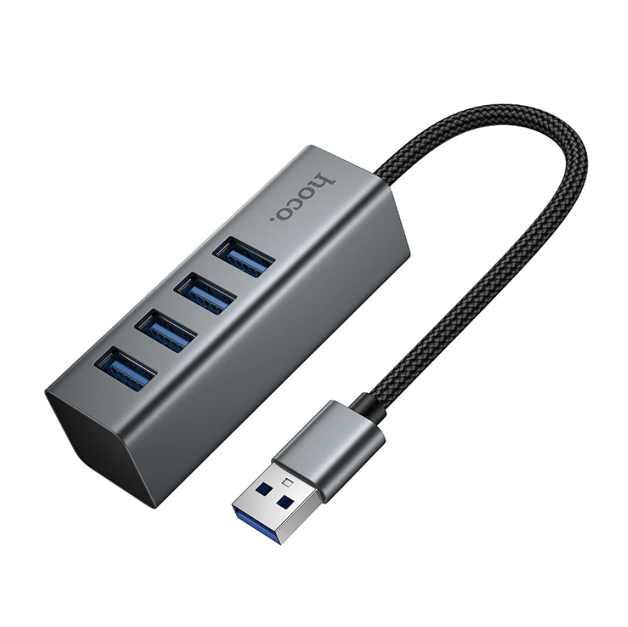 USB A to 4 Port USB 3.0 Expansion Hub 5Gbps (HB1B) techplus
