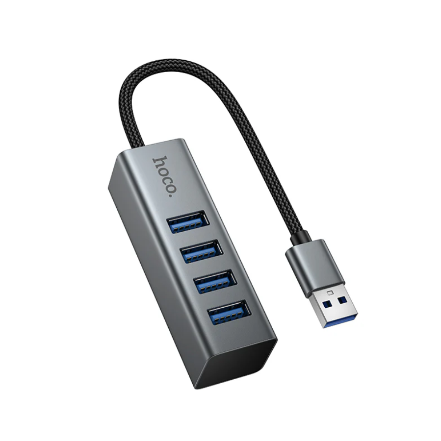 USB A to 4 Port USB 3.0 Expansion Hub 5Gbps (HB1B) techplus