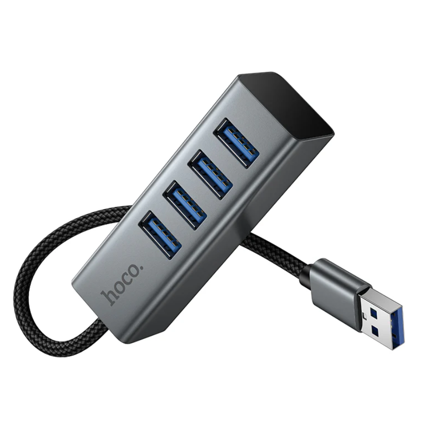 USB A to 4 Port USB 3.0 Expansion Hub 5Gbps (HB1B) techplus