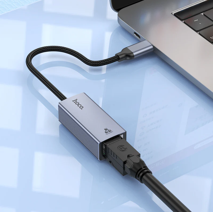 USB-C to RJ45 Ethernet Adapter 1000Mbps Gigabit LAN Adapter techplus