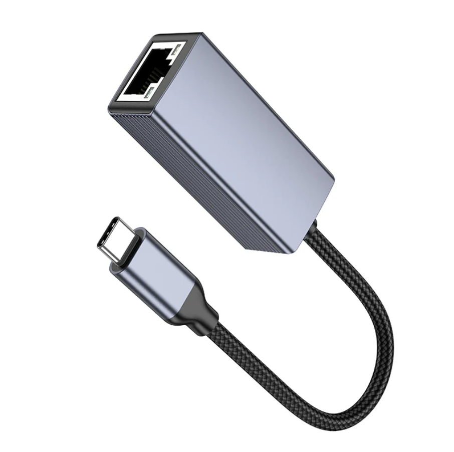 USB-C to RJ45 Ethernet Adapter 1000Mbps Gigabit LAN Adapter techplus