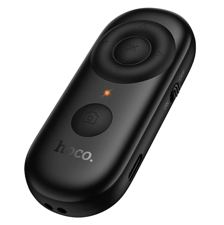 TechPlus Bluetooth TikTok remote control GM204 mini phone remote with compact design and functional buttons for easy media control