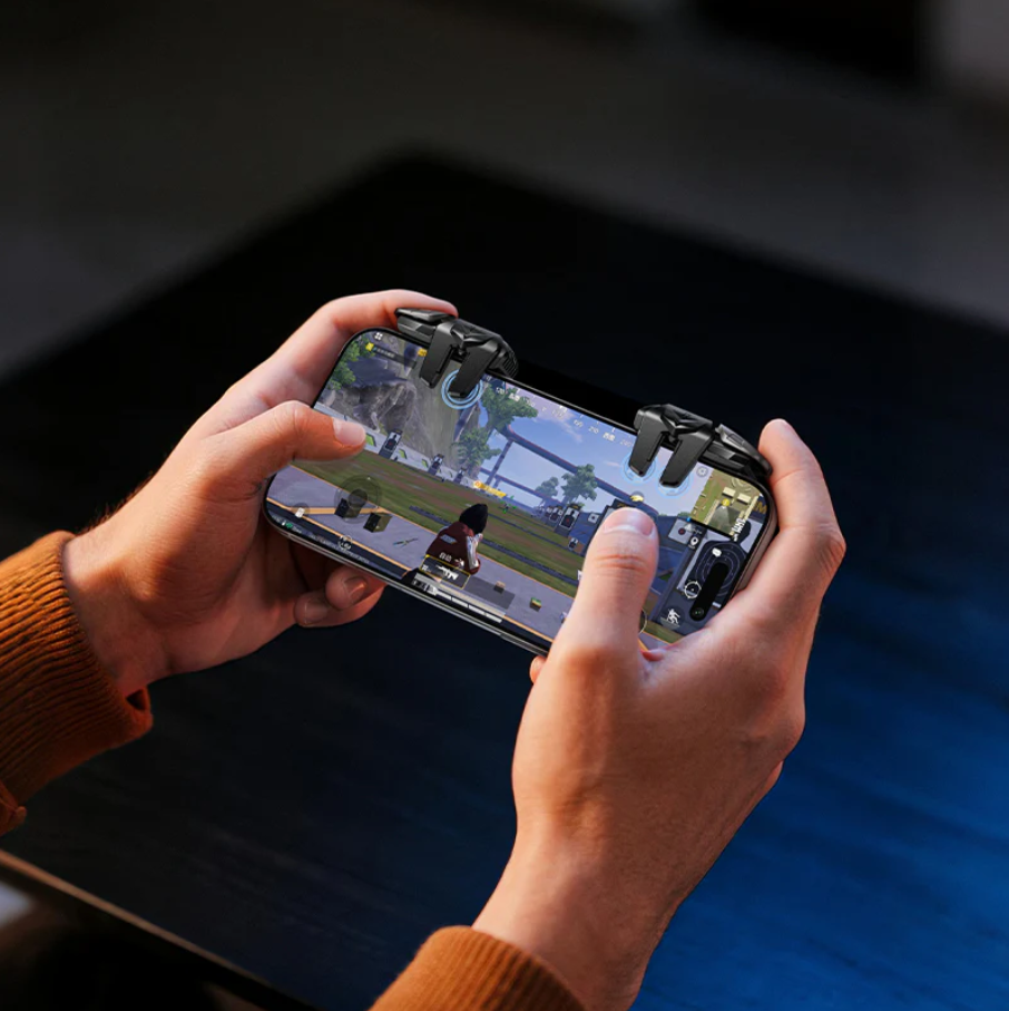Mobile Gaming Trigger Buttons 4 Finger Controller (GA22) techplus