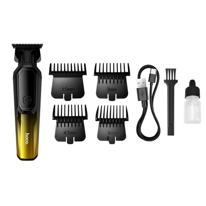 Electric Hair Clipper LED Display Cordless Trimmer (HP27) techplus