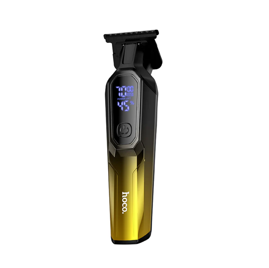 Electric Hair Clipper LED Display Cordless Trimmer (HP27) techplus