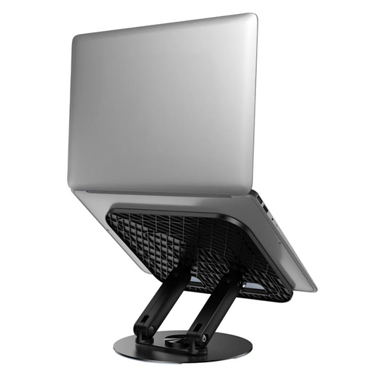 Carbon Steel Foldable Laptop Stand (HD14) techplus