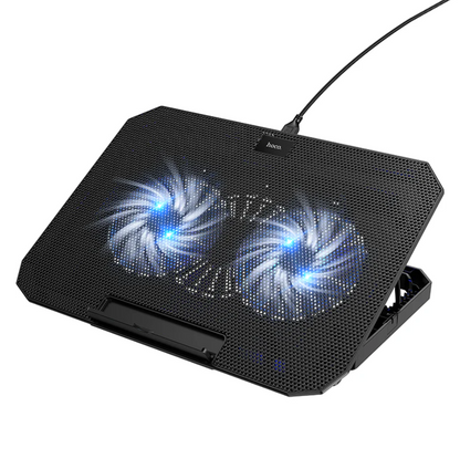 Laptop Stand with Cooling Fan Adjustable (GA4) techplus