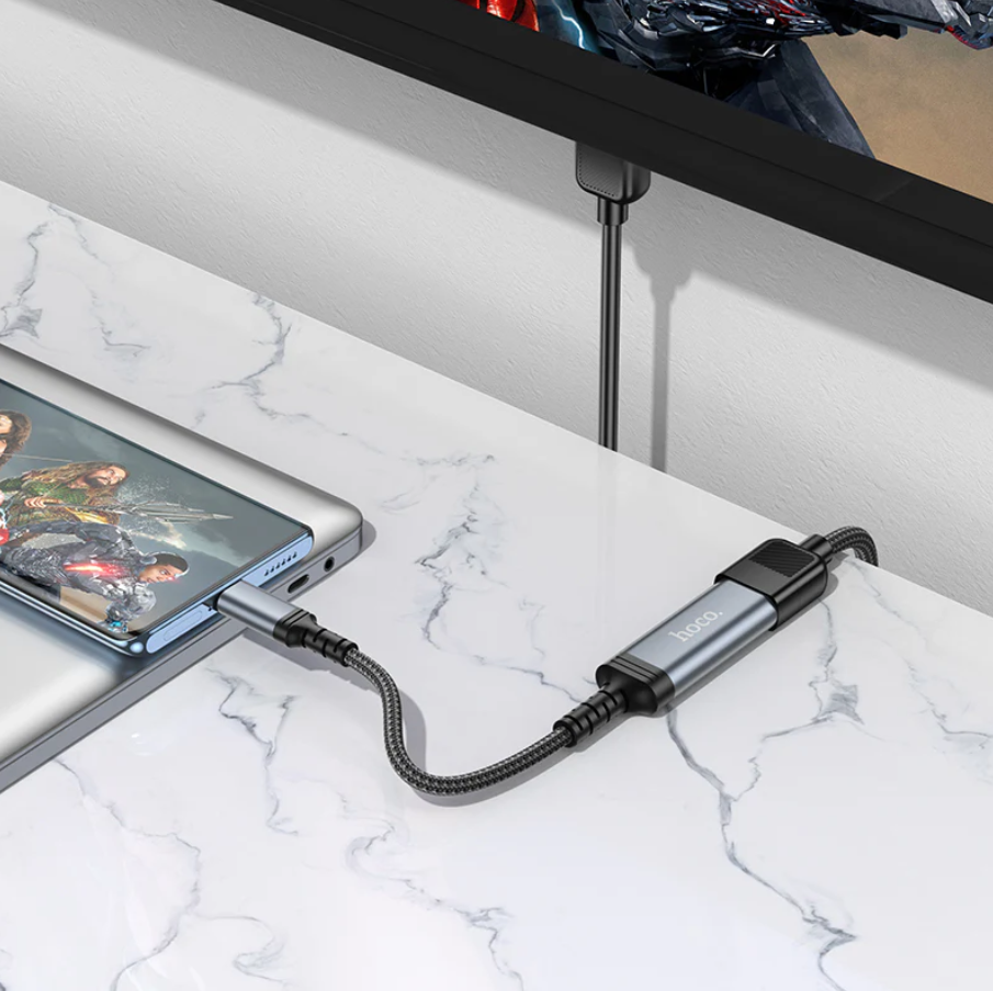 USB C to HDMI Adapter 4K 30Hz UA43A Female HDMI techplus