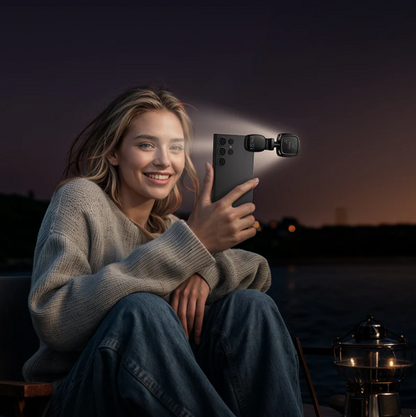 Hoco Portable Mini LED Fill Light Clip On 9 Level (K28) techplus