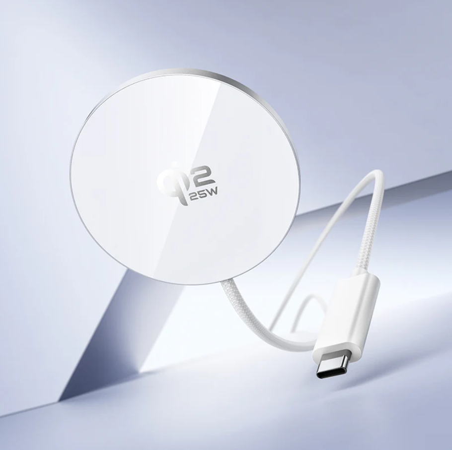 Hoco 25W Qi2.2 Magnetic Wireless Charger (CW63 Pro) White techplus