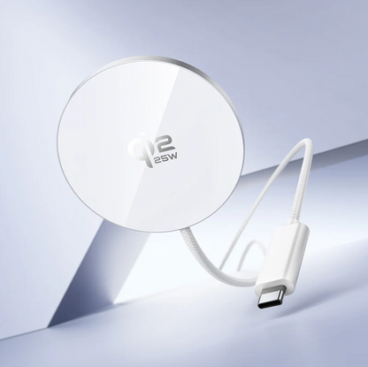Hoco 25W Qi2.2 Magnetic Wireless Charger (CW63 Pro) White techplus