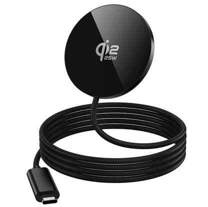 Hoco 25W Qi2.2 Magnetic Wireless Charger (CW63 Pro) Black techplus