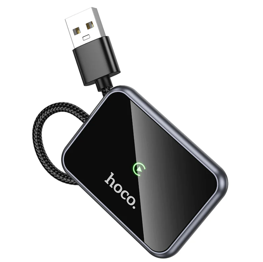 Hoco Wireless CarPlay Adapter USB-A USB-C Converter (HU1) techplus