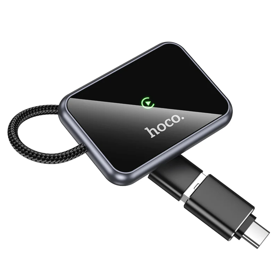 Hoco Wireless CarPlay Adapter USB-A USB-C Converter (HU1) techplus