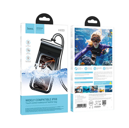 Triple Sealed Waterproof Phone Bag With IP68 Dry Pouch (HX53) techplus