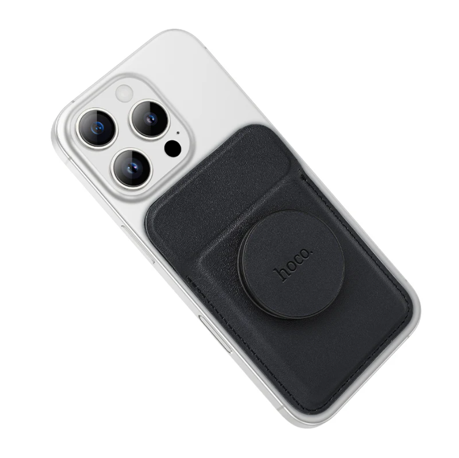 Hoco Magnetic Card Pocket Wallet Slim Phone Holder (GT6) techplus