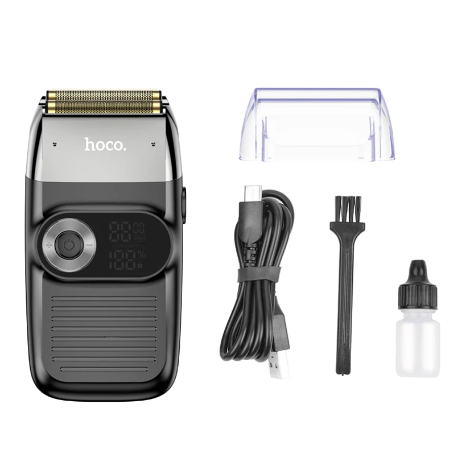 Hoco Electric Hair Shaver & Trimmer With Dual Mesh Display (HP30) techplus