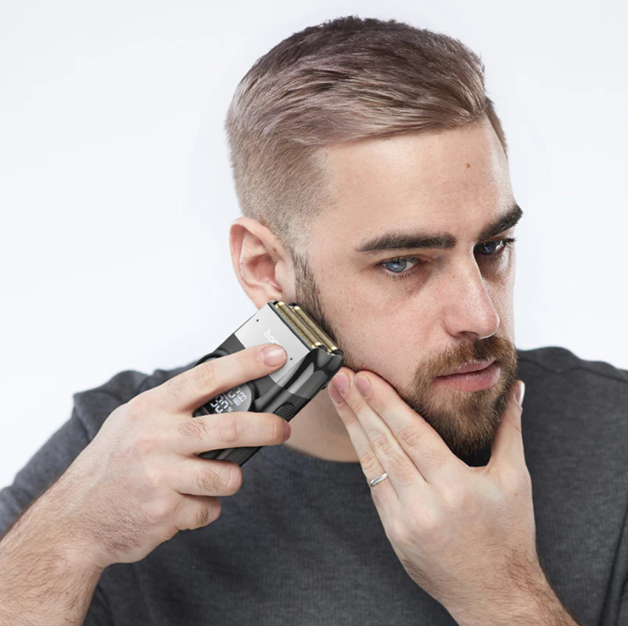 Hoco Electric Hair Shaver & Trimmer With Dual Mesh Display (HP30) techplus