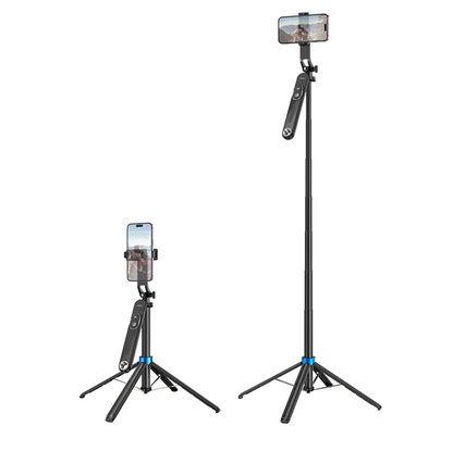 Hoco Premium Bluetooth Selfie Stick 1.75m Quadpod Stand (K22) techplus