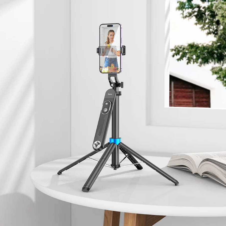 Hoco Premium Bluetooth Selfie Stick 1.75m Quadpod Stand (K22) techplus