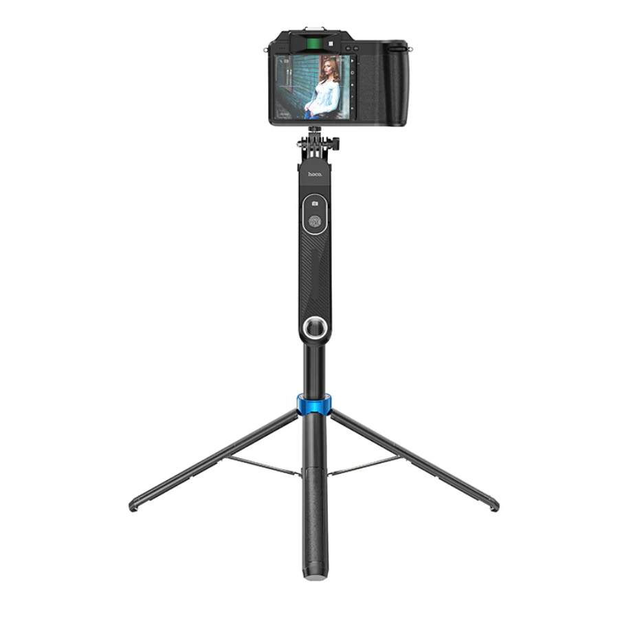 Hoco Premium Bluetooth Selfie Stick 1.75m Quadpod Stand (K22) techplus