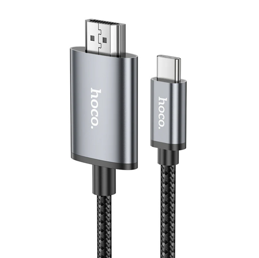 Hoco Type C to 4K HDMI Cable 2 Meter (UA27-C) techplus