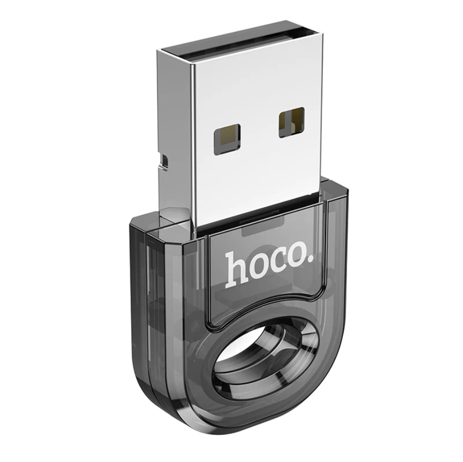 Hoco USB Bluetooth Receiver Adaptor Wireless Dongle (UA28) techplus