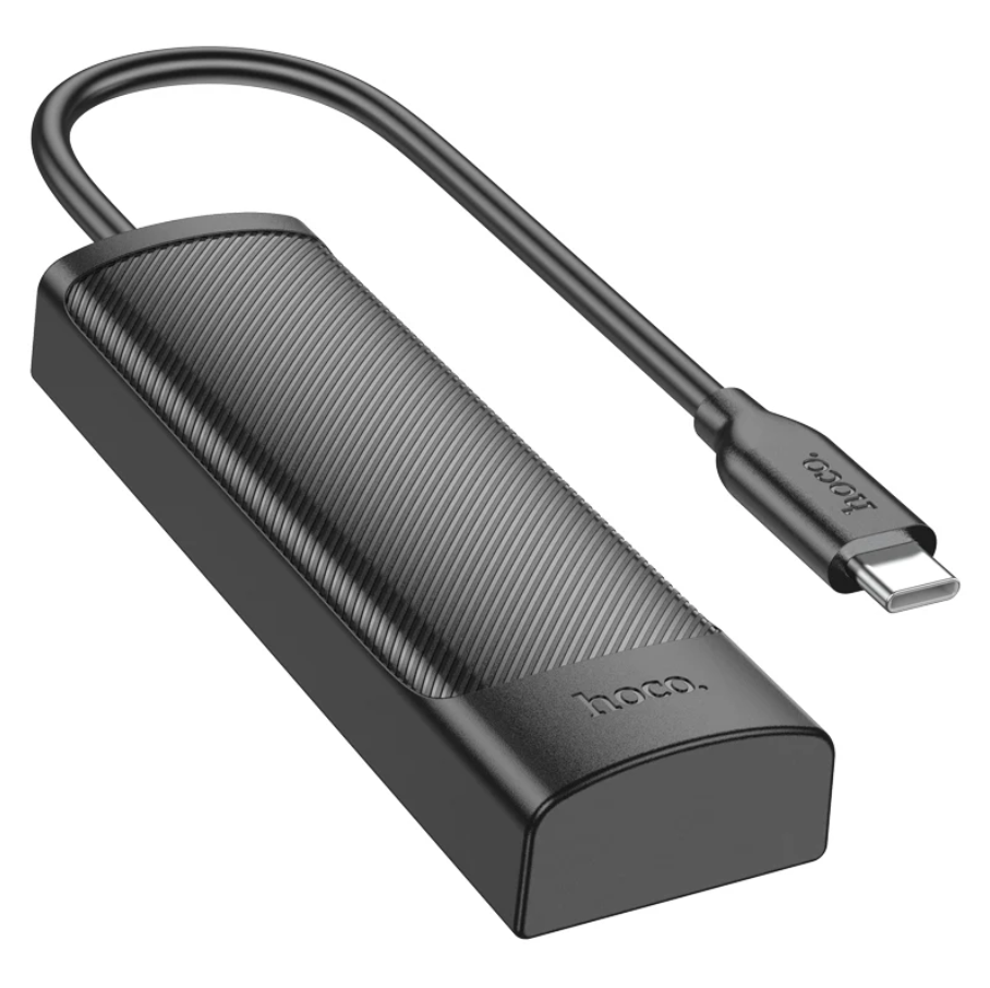Hoco USB-C to USB-A 4 in 1 USB Expansion Hub 5Gbps (HB41) techplus